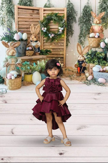 Fancy Japan Tissue Frock with New Pattern